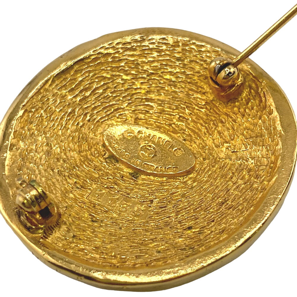 Chanel Brooch Gold Plated Gold 31 Rue Cambon 1135 Women