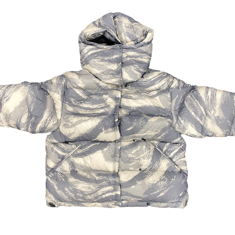 Moncler Down Jacket Nylon Gray Moncler Genius X Hike 22 00 Galenstockis Print Mens Tg00