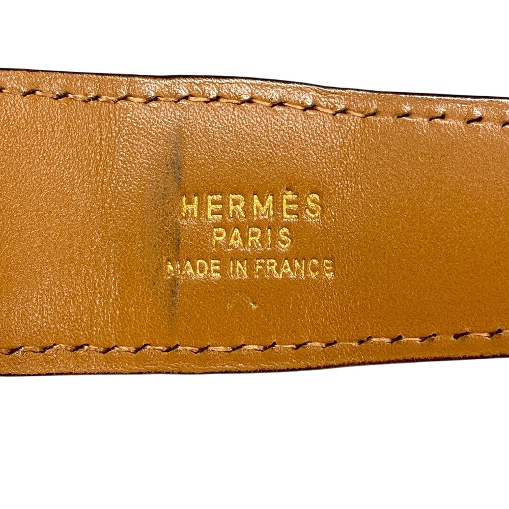 Hermes Belt Polosus Black Crocodile H Belt