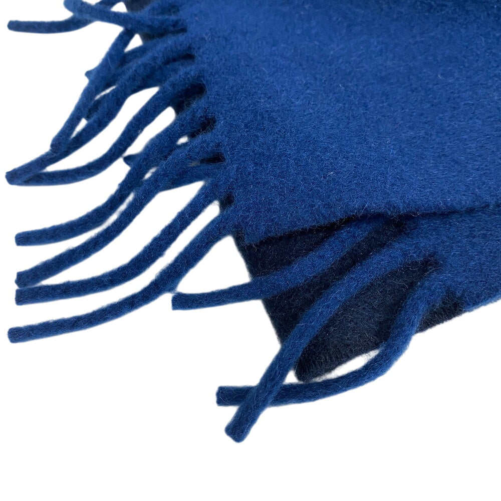 Hermes Scarf H259096S Cashmere Navy 22Aw Alumet Women