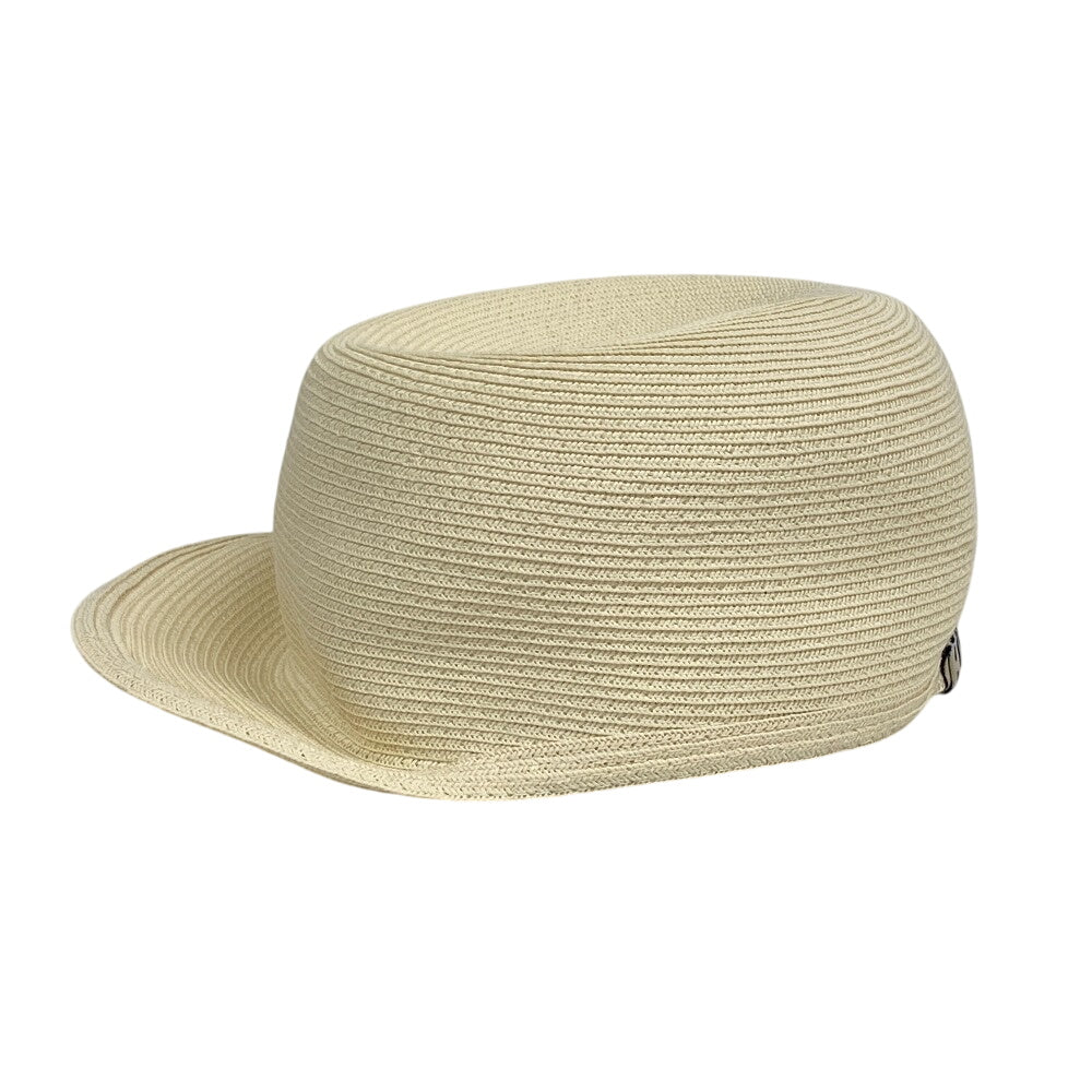 Hermes Casquette Paper Beige Serie Women 56