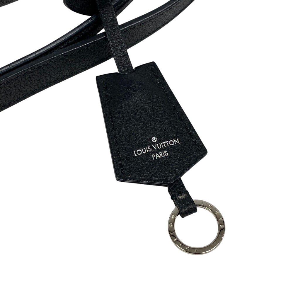 Louis Vuitton Shoulder Bag M54849 Taurillon Clemence Black Cartable Handbag My Rock Me Women