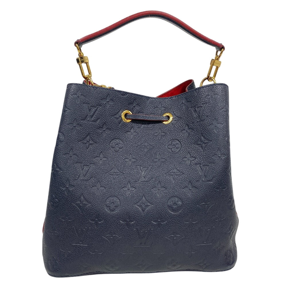 Louis Vuitton Shoulder Bag M45306 Monogram Ann Platt Navy 2Way Type Monogram Ann Platt Neonoe Women