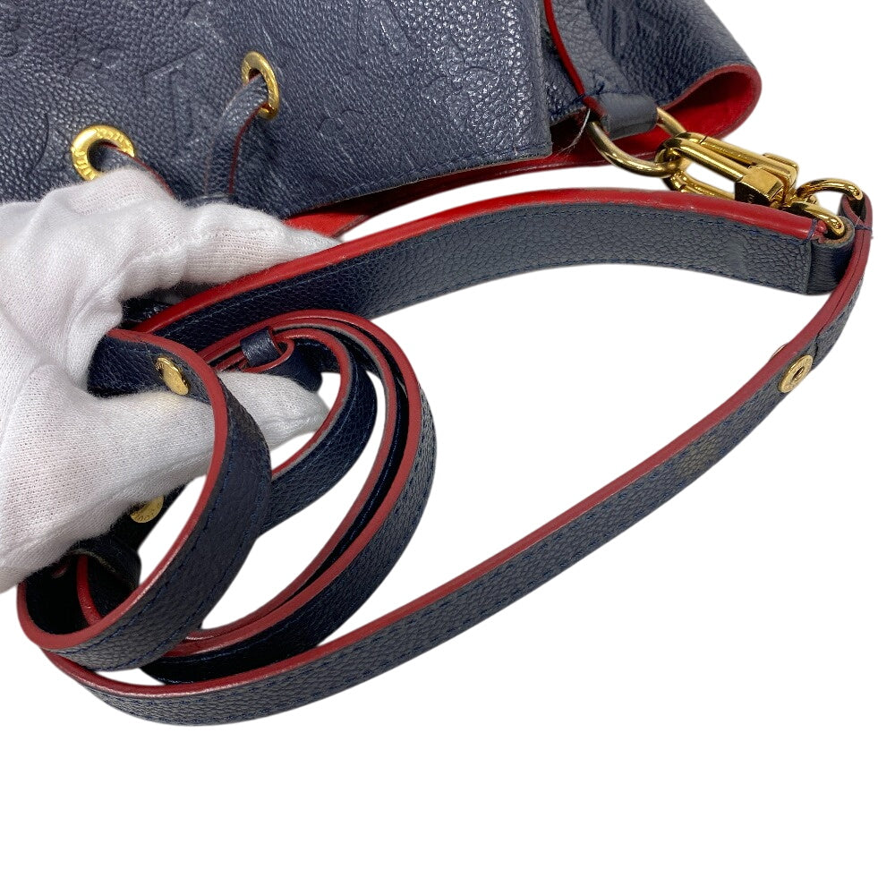 Louis Vuitton Shoulder Bag M45306 Monogram Ann Platt Navy 2Way Type Monogram Ann Platt Neonoe Women