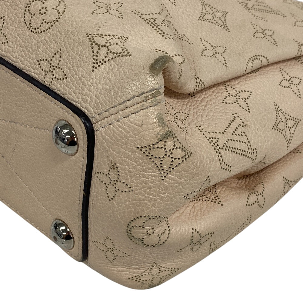 Louis Vuitton Handbag M51767 Mahina Cream Mahina Babylonechainbb Women