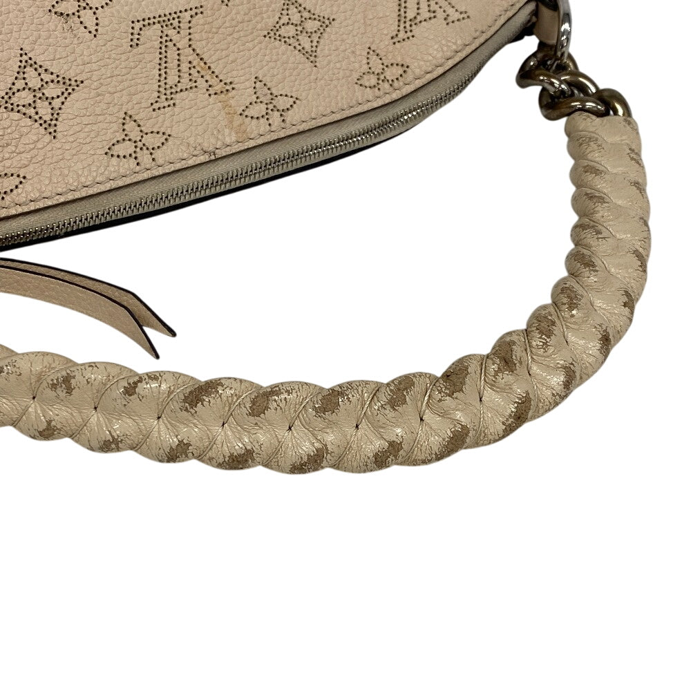 Louis Vuitton Handbag M51767 Mahina Cream Mahina Babylonechainbb Women