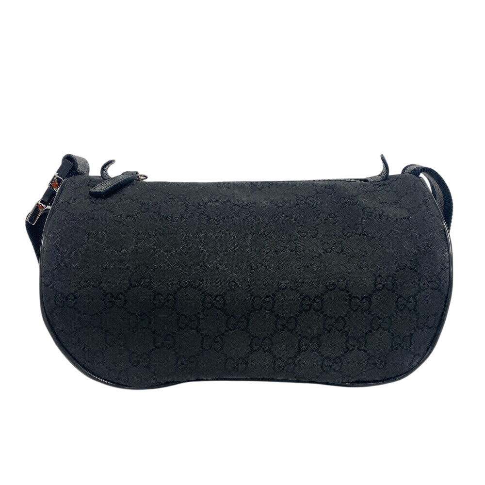 Gucci Sling Bag Nylon, Leather Black Gg Nylon Unisex(Unisex)