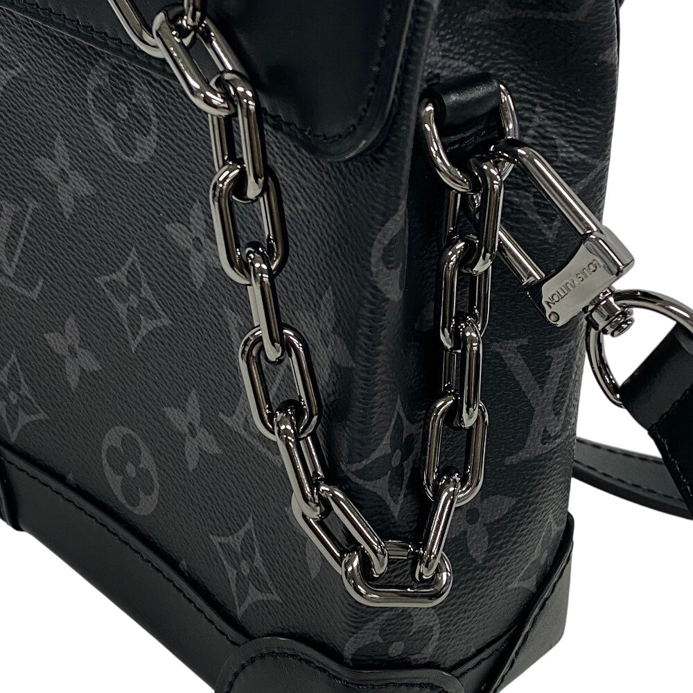 Louis Vuitton Shoulder Bag M82774 Monogram Eclipse Black Monogram Eclipse Nano Steamer Mens