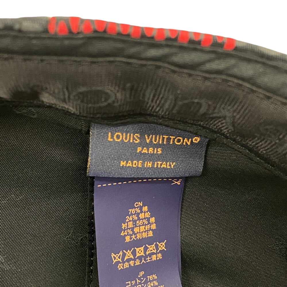 Louis Vuitton Cap M7360L Cotton, Nylon Red Damier Pop Cap Damier Women(Unisex)
