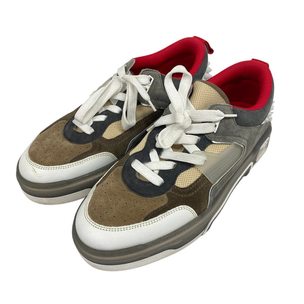 Christian Louboutin Sneakers Knit, Suede Gray