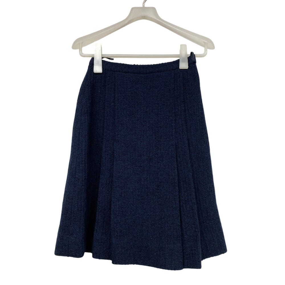 Chanel Setup Bvxcz Wool, Silk Navy Lion Chain Veste Women 38