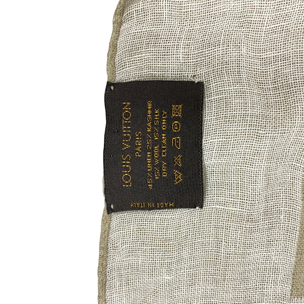 Louis Vuitton Stall Wool, Linen Beige Monogram Women