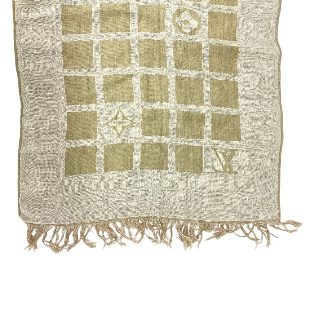 Louis Vuitton Stall Wool, Linen Beige Monogram Women