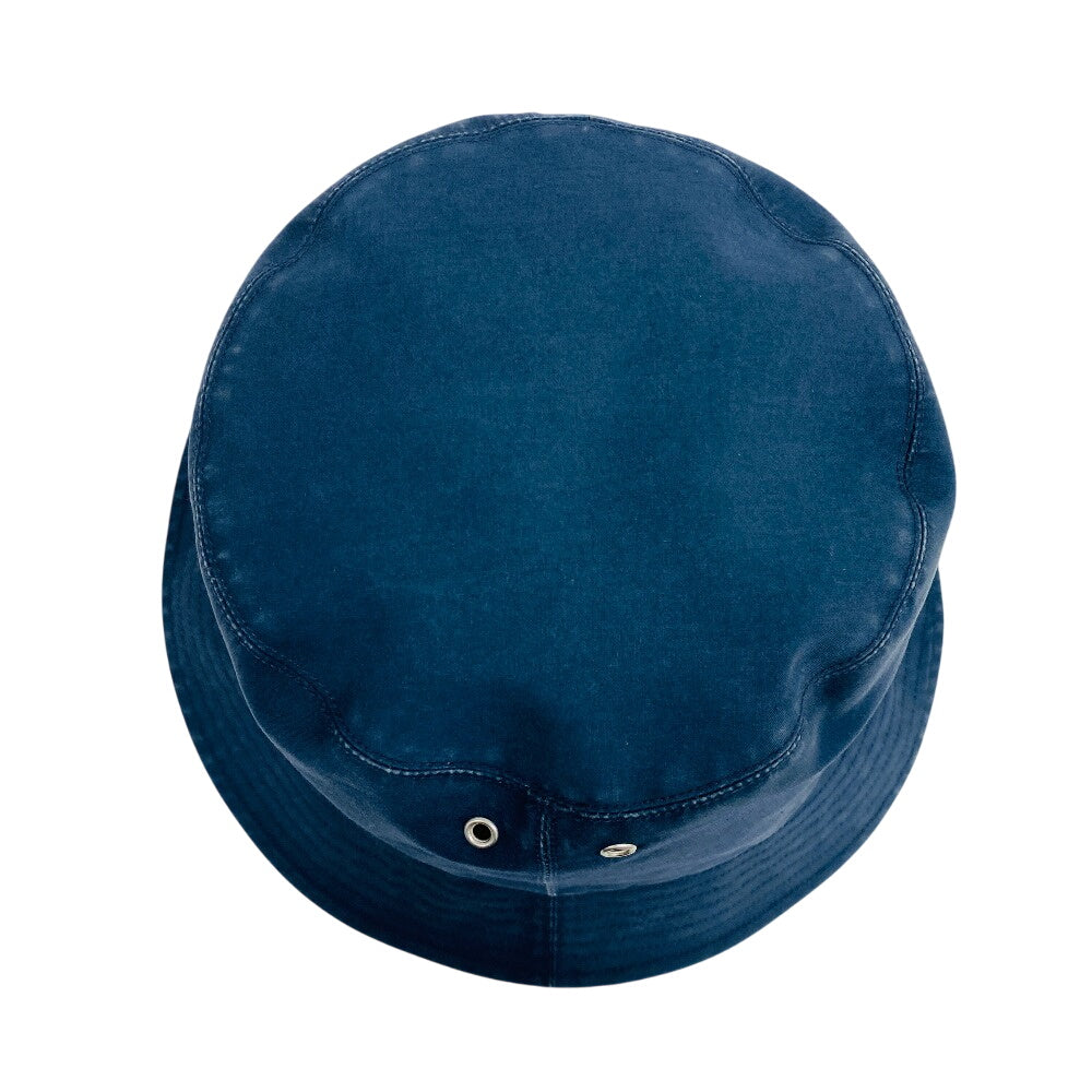 Christian Dior Other Hats 95Tdd923A130 Polyester, Cotton Navy Reversible Bucket Hat Teddy D Oblique