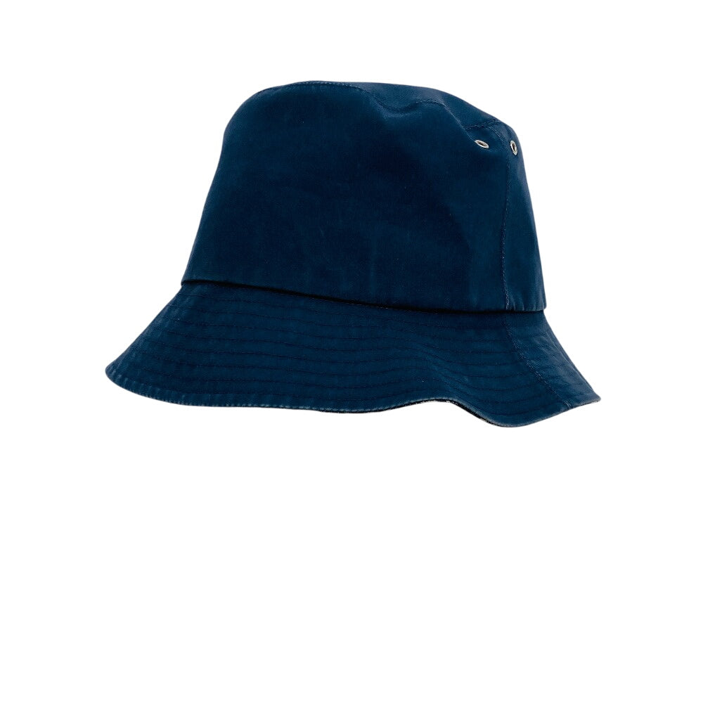 Christian Dior Other Hats 95Tdd923A130 Polyester, Cotton Navy Reversible Bucket Hat Teddy D Oblique