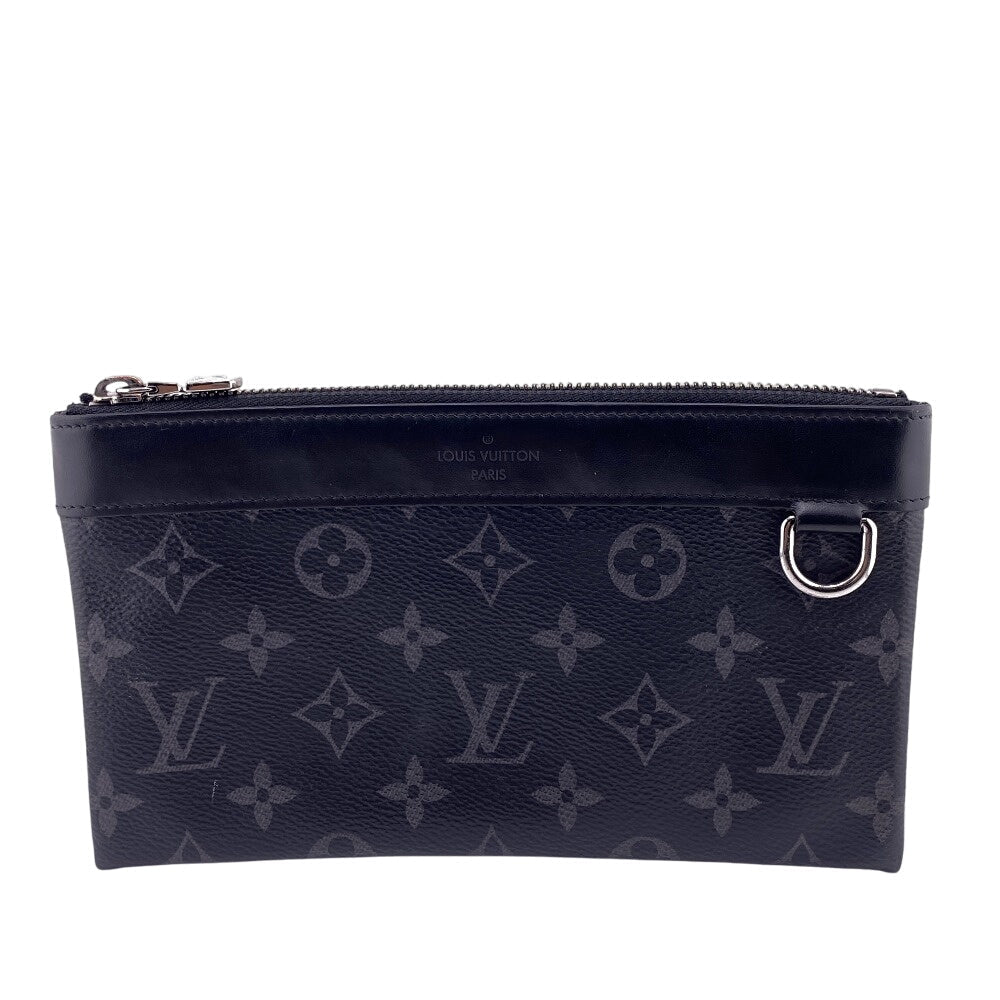 Louis Vuitton Pochette M44323 Monogram Eclipse Black Monogram Eclipse Discovery Pm Mens