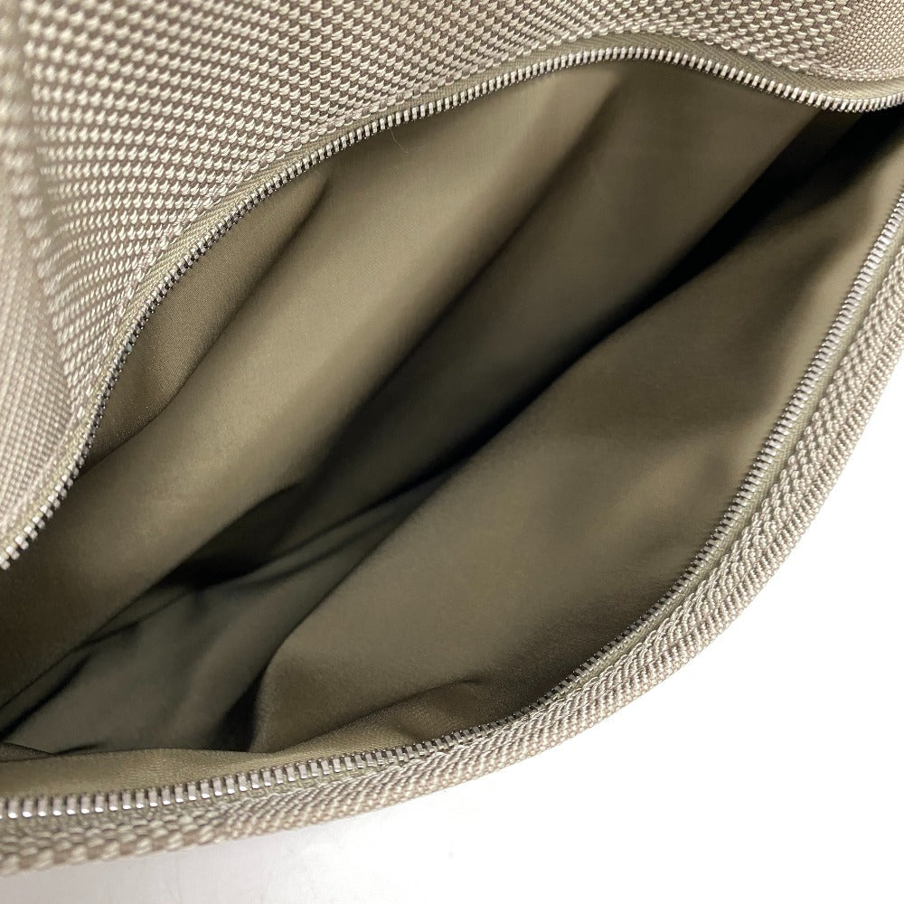 Louis Vuitton Messenger Bag M93030 Nylon Khaki Damier Jean Messier Mens