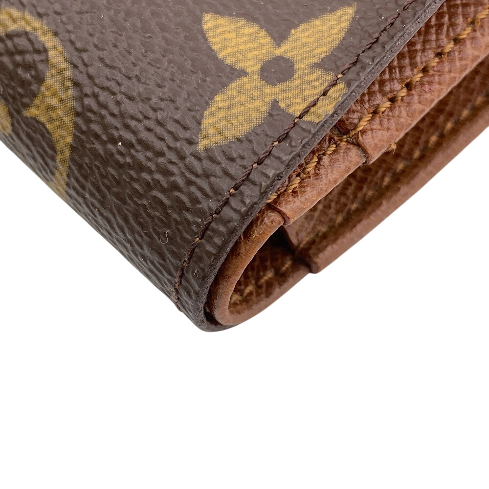 Louis Vuitton Bifold Wallet M61674 Leather Brown Purse Portefeuille Monogram Viennois Made In Usa