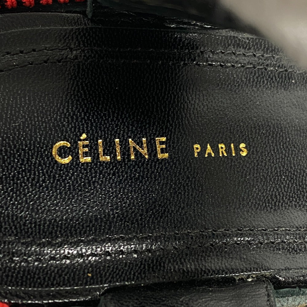 Celine Sandals Leather, Fabric Multicolor Phoebe Period Women 35.5