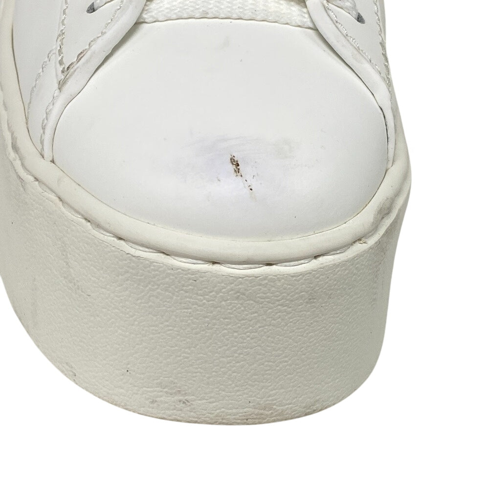 Valentino Garavani Sneakers Leather White Rock Studs Women 34