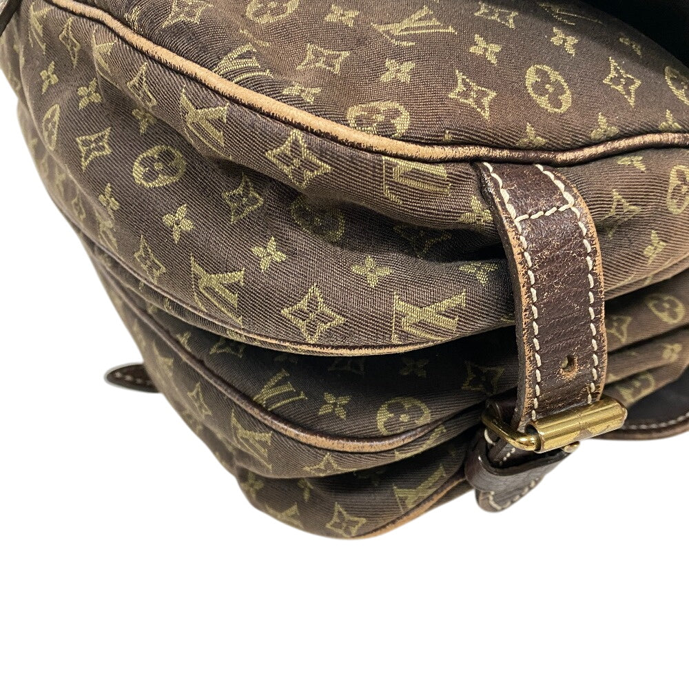 Louis Vuitton Shoulder Bag M95227 Canvas Brown Monogram Mini Lansaumur 30 Women