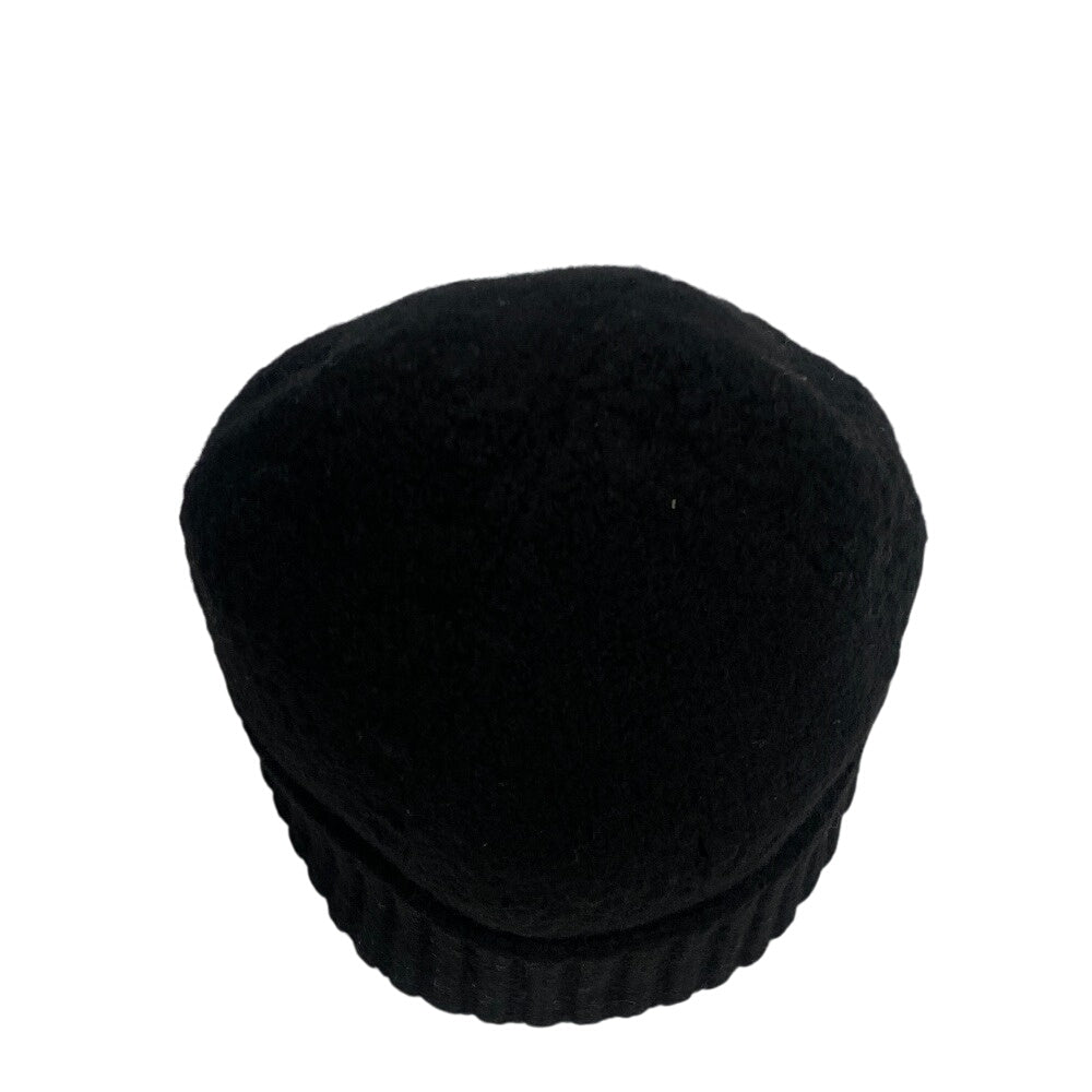 Louis Vuitton Knit Cap Knit Black Knit Hat Mens