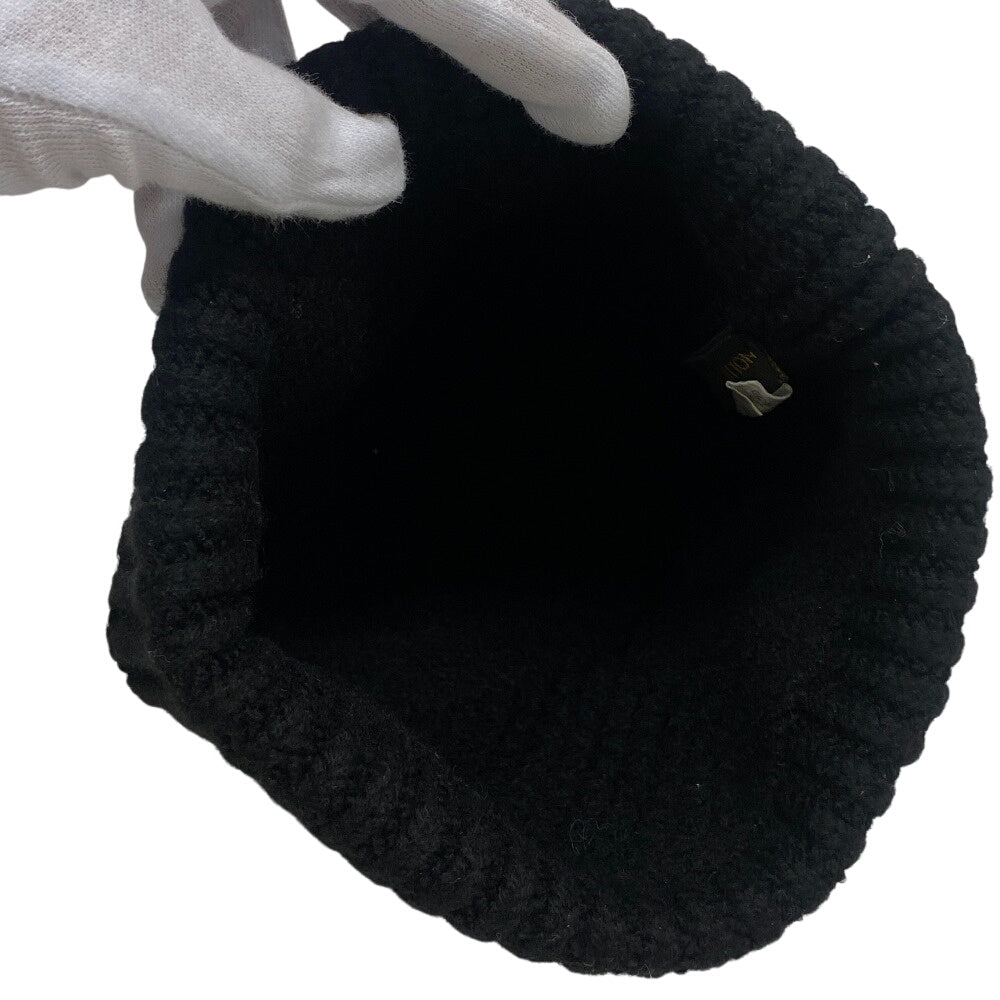 Louis Vuitton Knit Cap Knit Black Knit Hat Mens