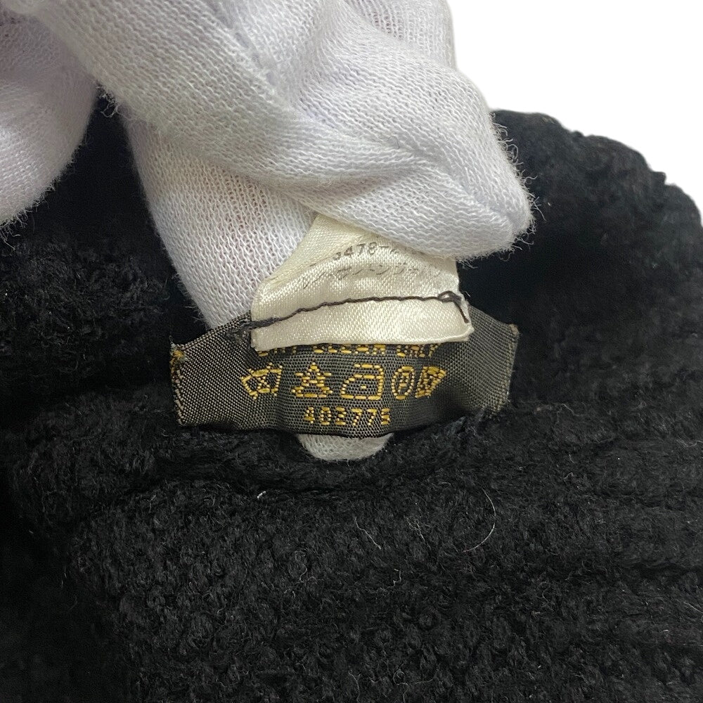 Louis Vuitton Knit Cap Knit Black Knit Hat Mens