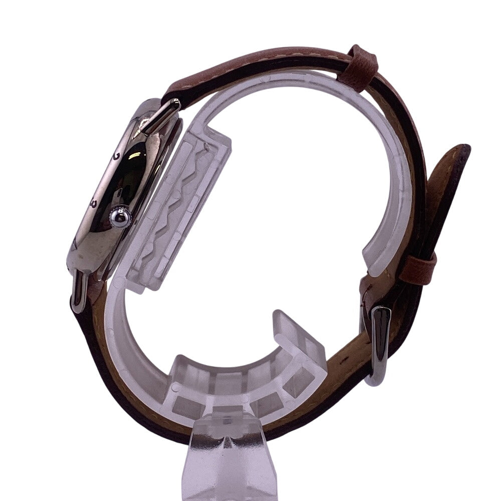 Pierre Lannier. Watches Quartz 065.801 Leather Brown 3 Needles Limited To 999 Dog Navy Silver Dial
