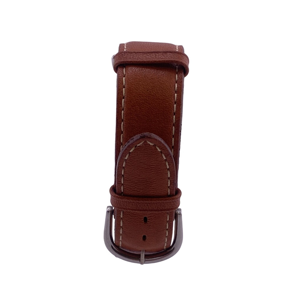 Pierre Lannier. Watches Quartz 065.801 Leather Brown 3 Needles Limited To 999 Dog Navy Silver Dial