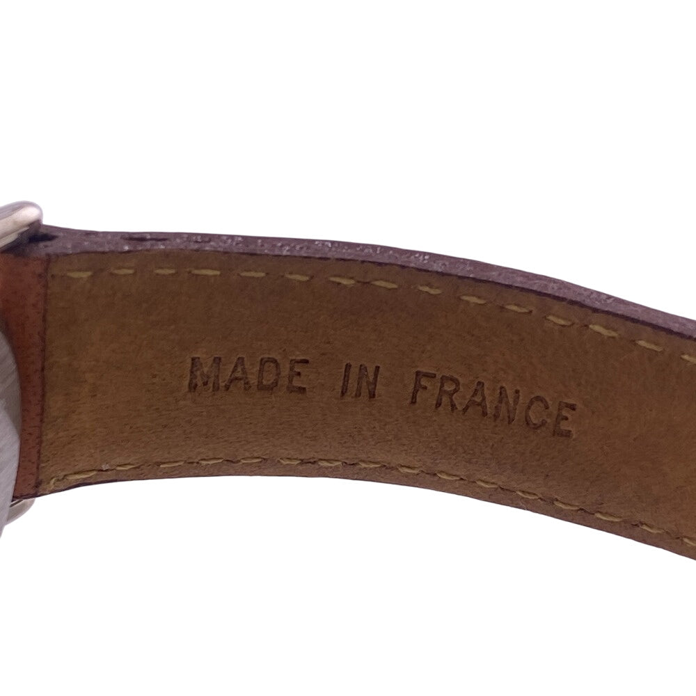 Pierre Lannier. Watches Quartz 065.801 Leather Brown 3 Needles Limited To 999 Dog Navy Silver Dial