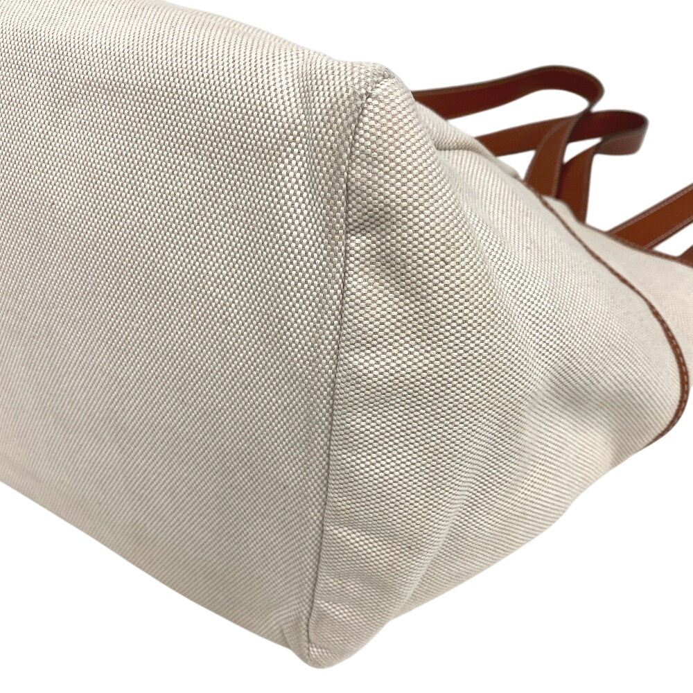 Delvaux Handbag Canvas, Leather Beige Delight Women