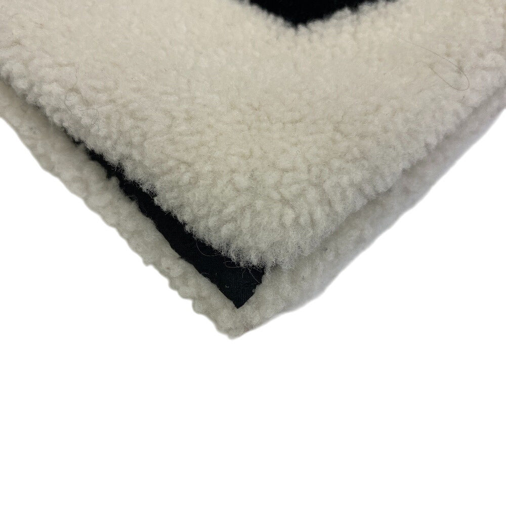 Louis Vuitton Scarf M77054 Monogram Shearing White Echarpe Shirring Women(Unisex)
