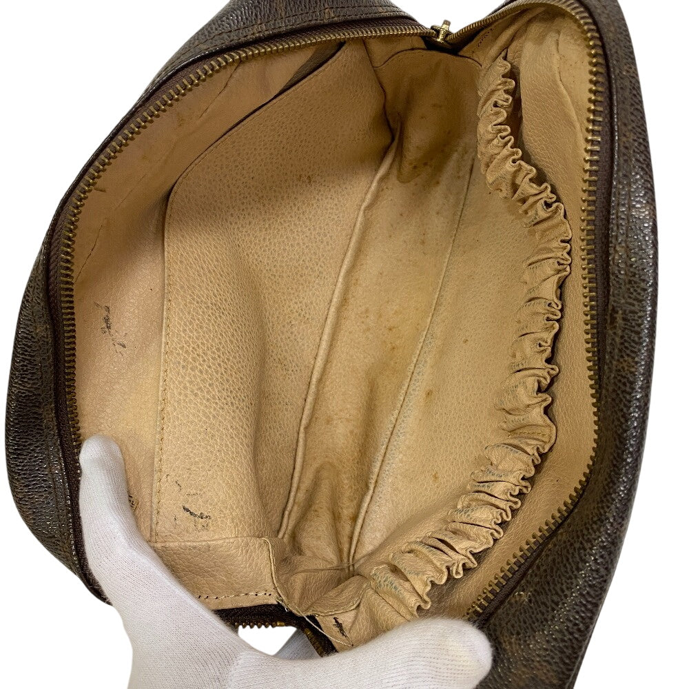 Louis Vuitton Pouch M47524 Monogram Canvas Brown Monogram Truth Cracking T 23