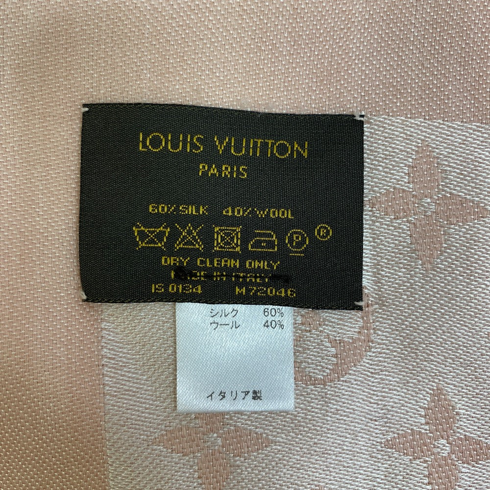 Louis Vuitton Stall M72046 Wool, Silk Pink Monogram Shoal Monogram