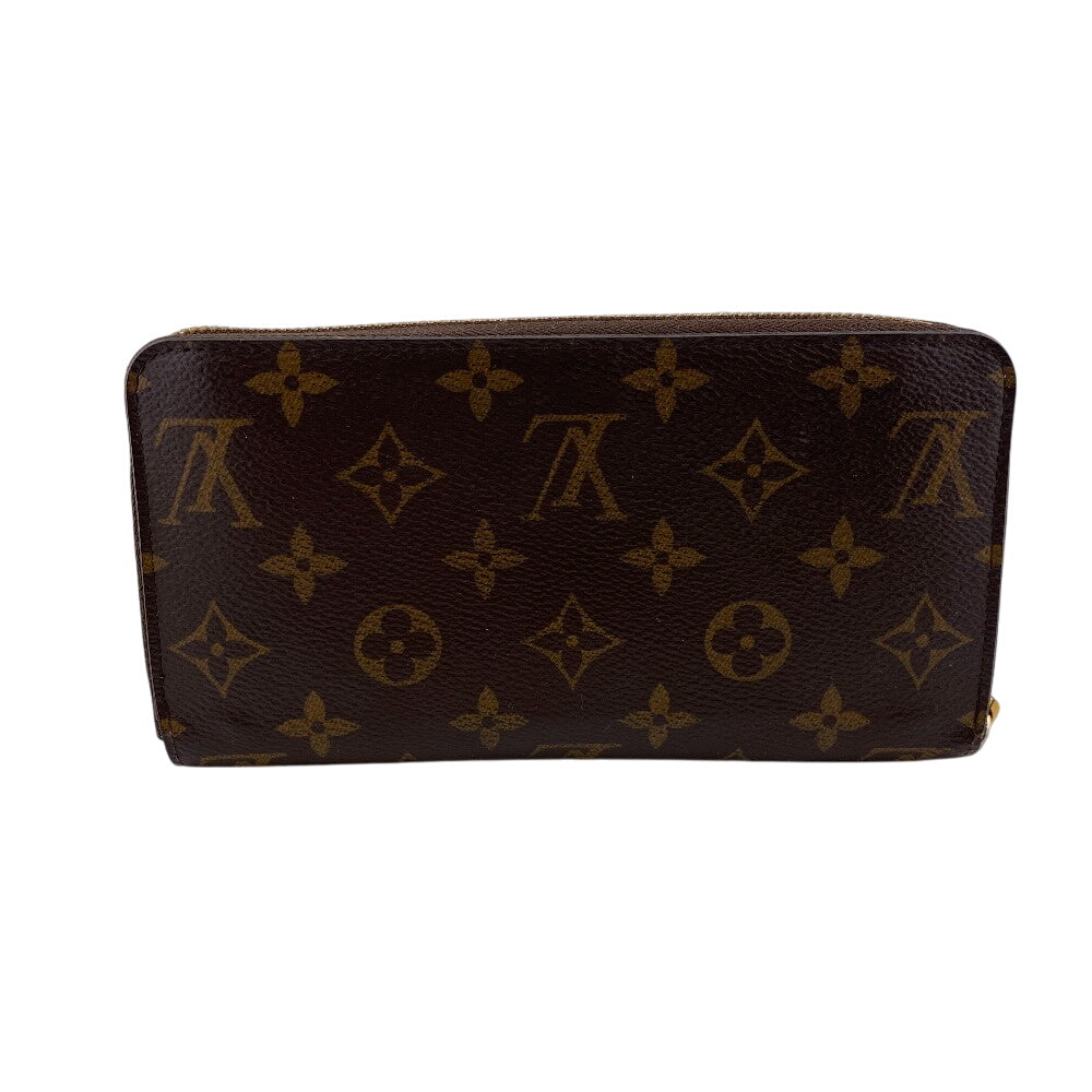 Louis Vuitton Long Wallet Purse M41894 Monogram Brown Round Zip Wallet Monogram Zippy Wallet