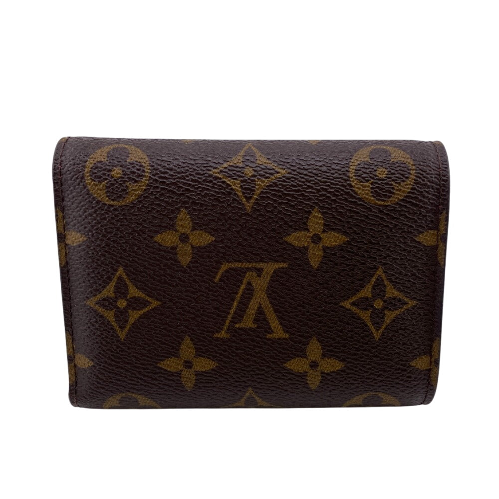 Louis Vuitton Bifold Wallet M81631 Monogram, Leather Brown Monogram Portefeuille Victorine