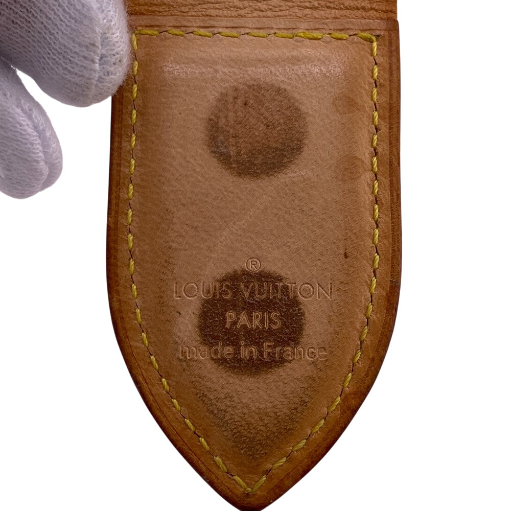 Louis Vuitton Money Clip M64692 Nume Leather Brown Mens