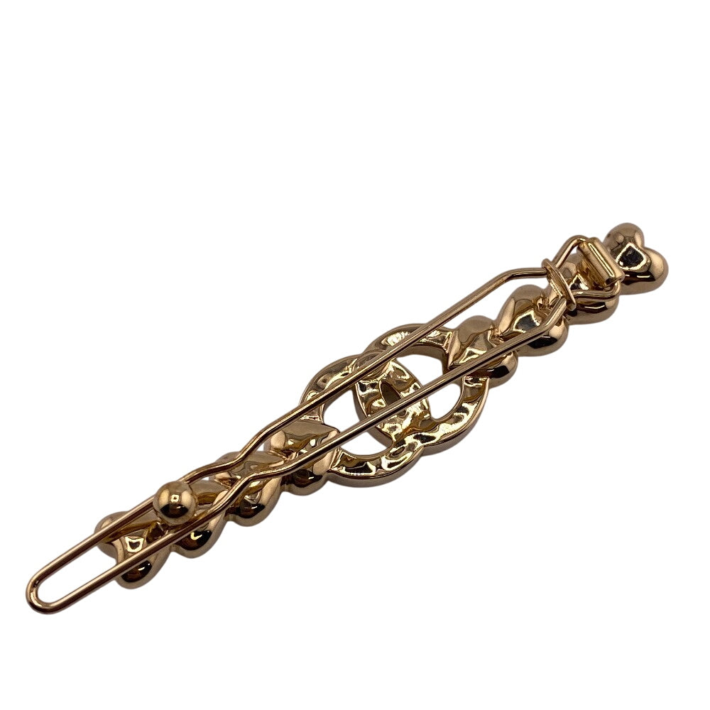 Chanel Valletta Gold Plated Gold Coco Mark Heart Women
