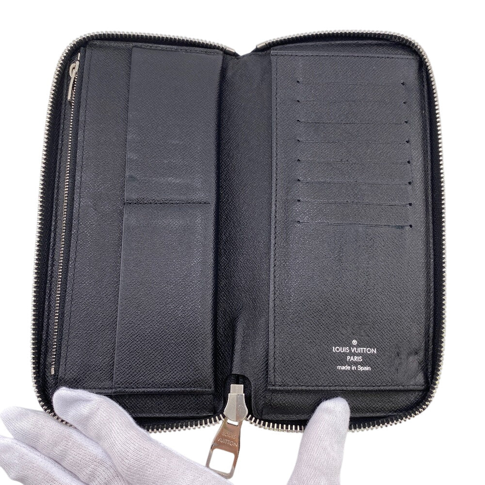 Louis Vuitton Long Wallet Purse N63095 Damier Grafitte Black Appy Wallet Damier Grafitte Verdical