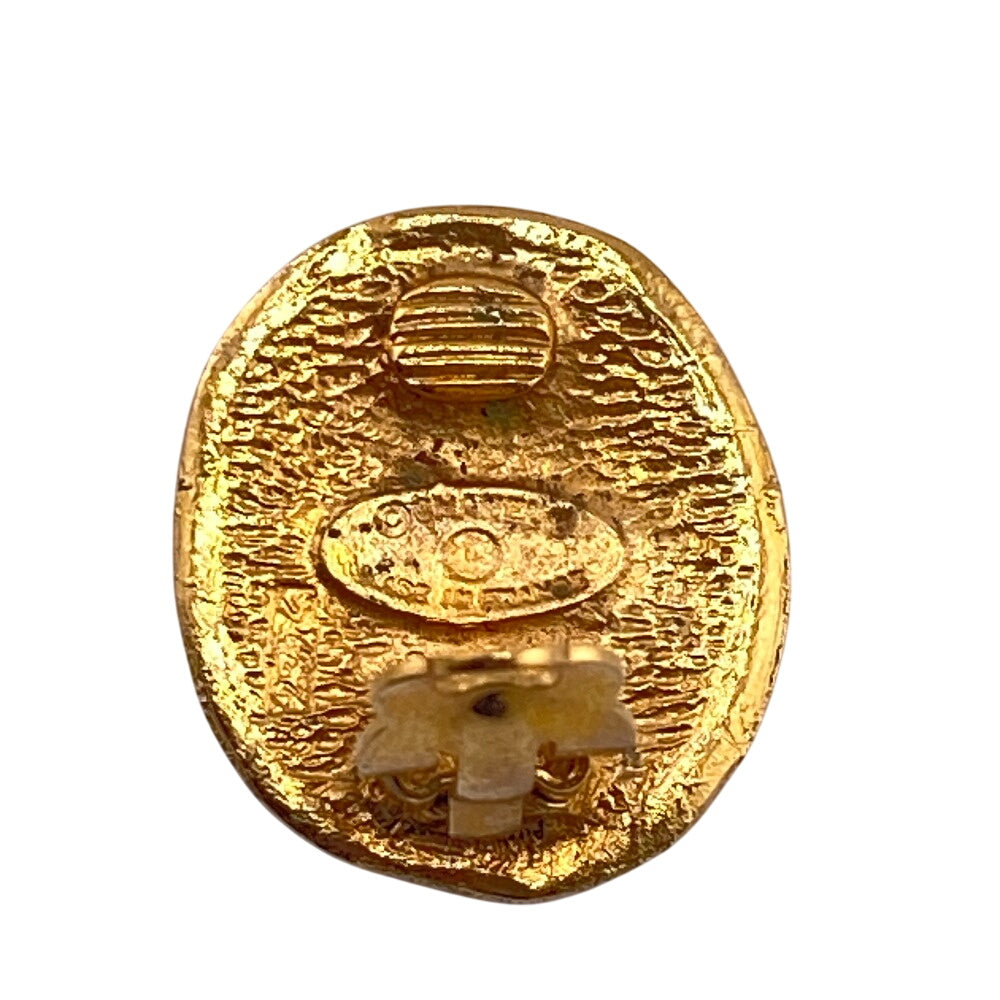 Chanel Earring Gold Plated Gold One Side Only 31 Rue Cambon Women(Unisex)