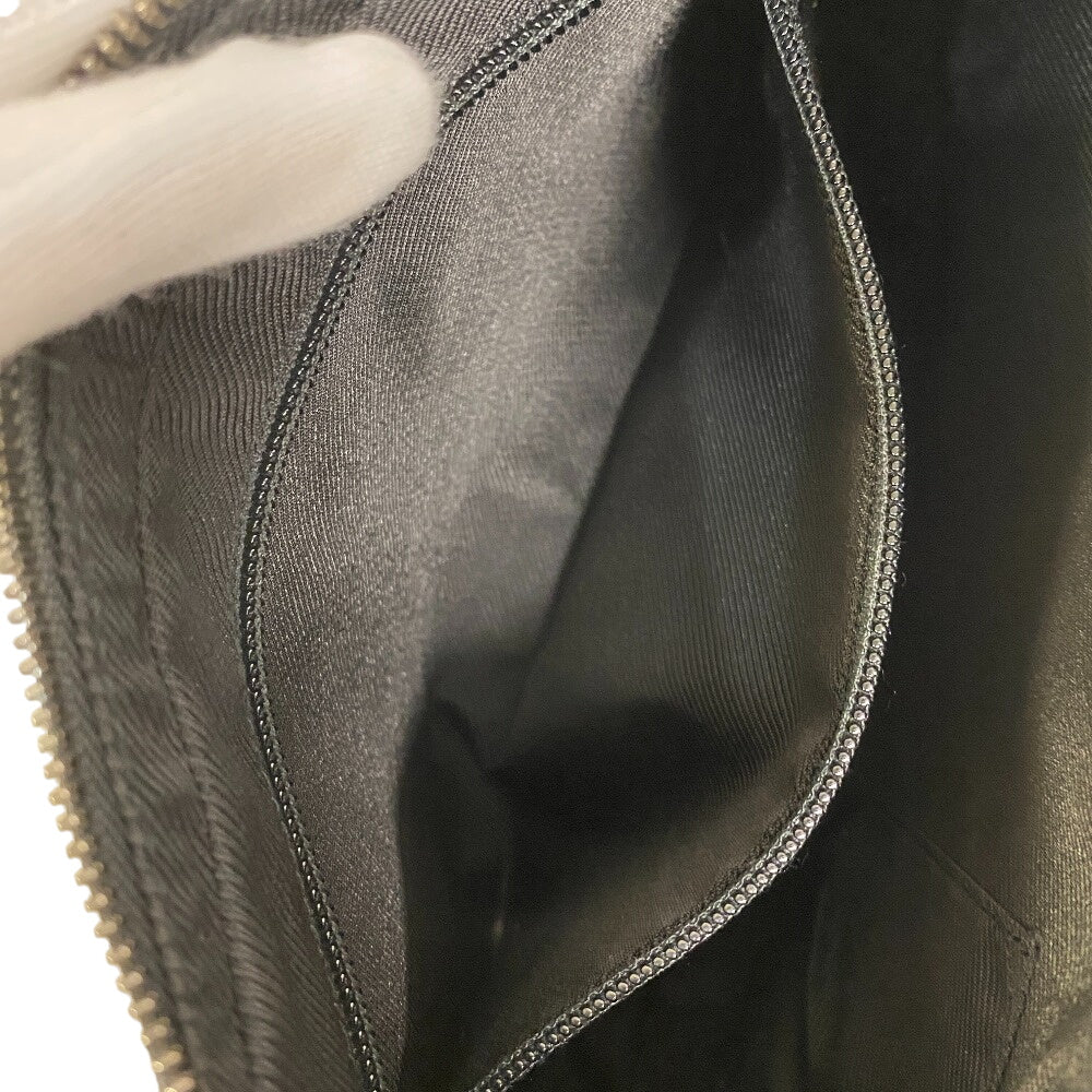 Gucci Shoulder Bag 122790 Canvas Black Gg Canvas Women
