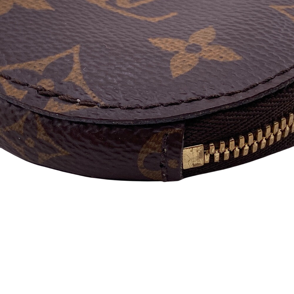 Louis Vuitton Coin Case M44840 Leather Brown Coin Case Coin Pocket Pouch Monogram Multi Pochette