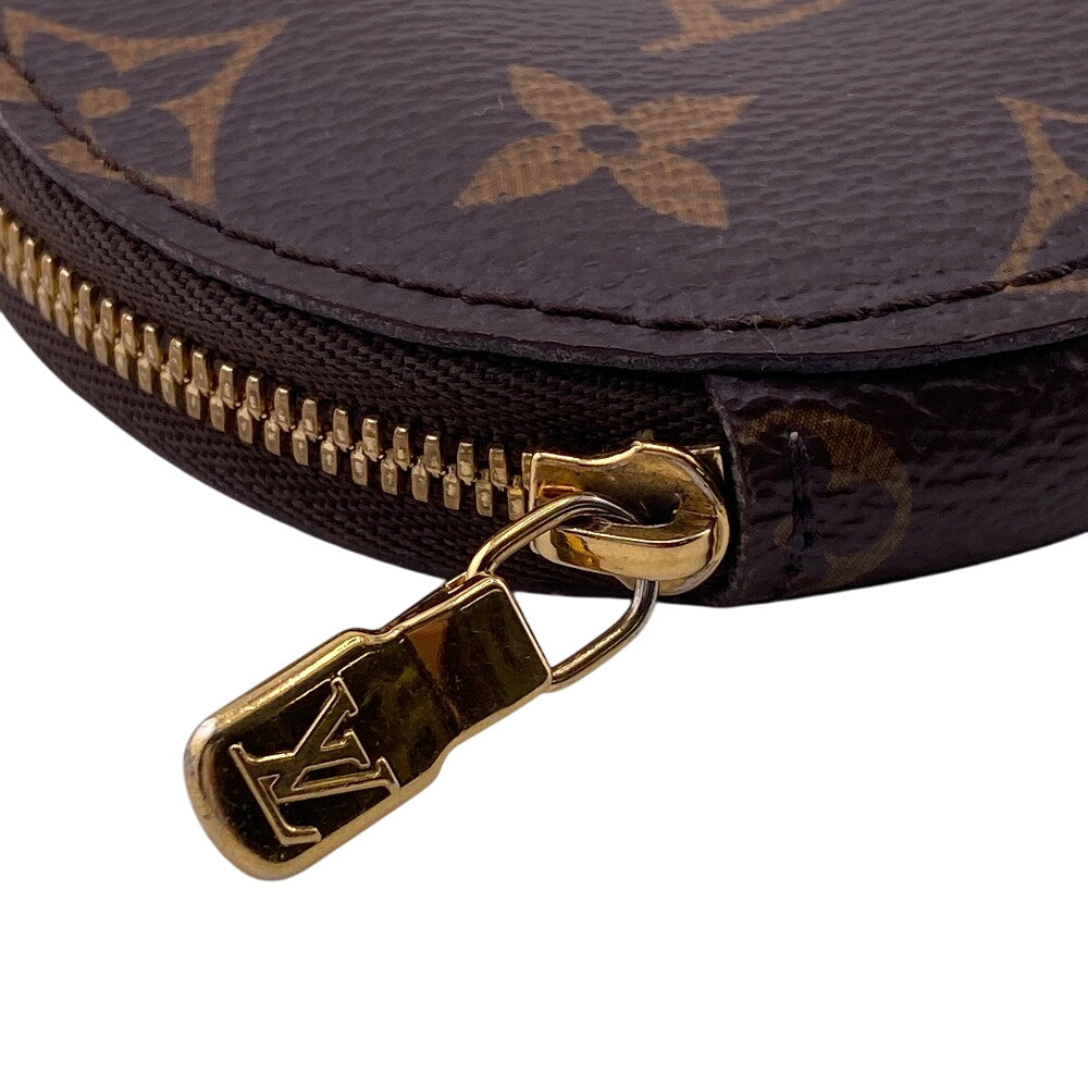 Louis Vuitton Coin Case M44840 Leather Brown Coin Case Coin Pocket Pouch Monogram Multi Pochette