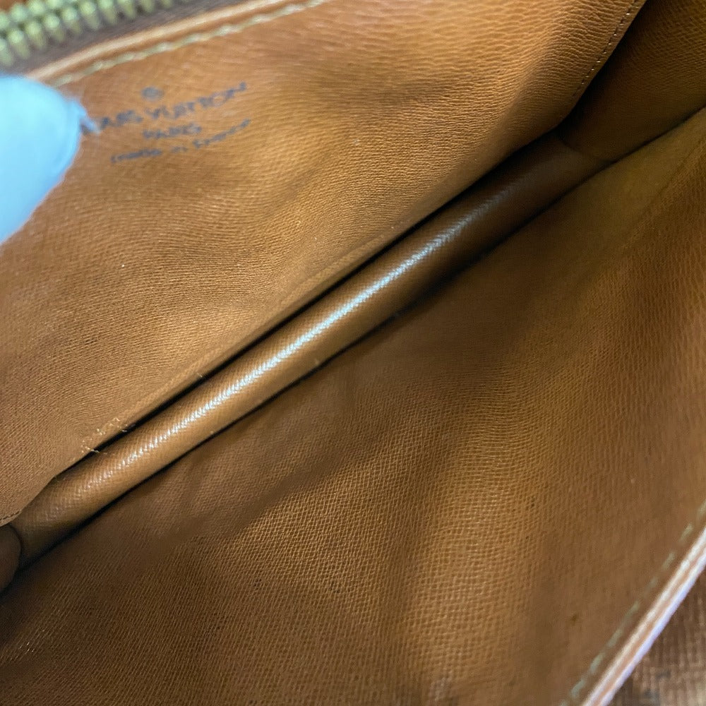 Louis Vuitton Shoulder Bag M51372 Leather Brown Monogram Raspail Women