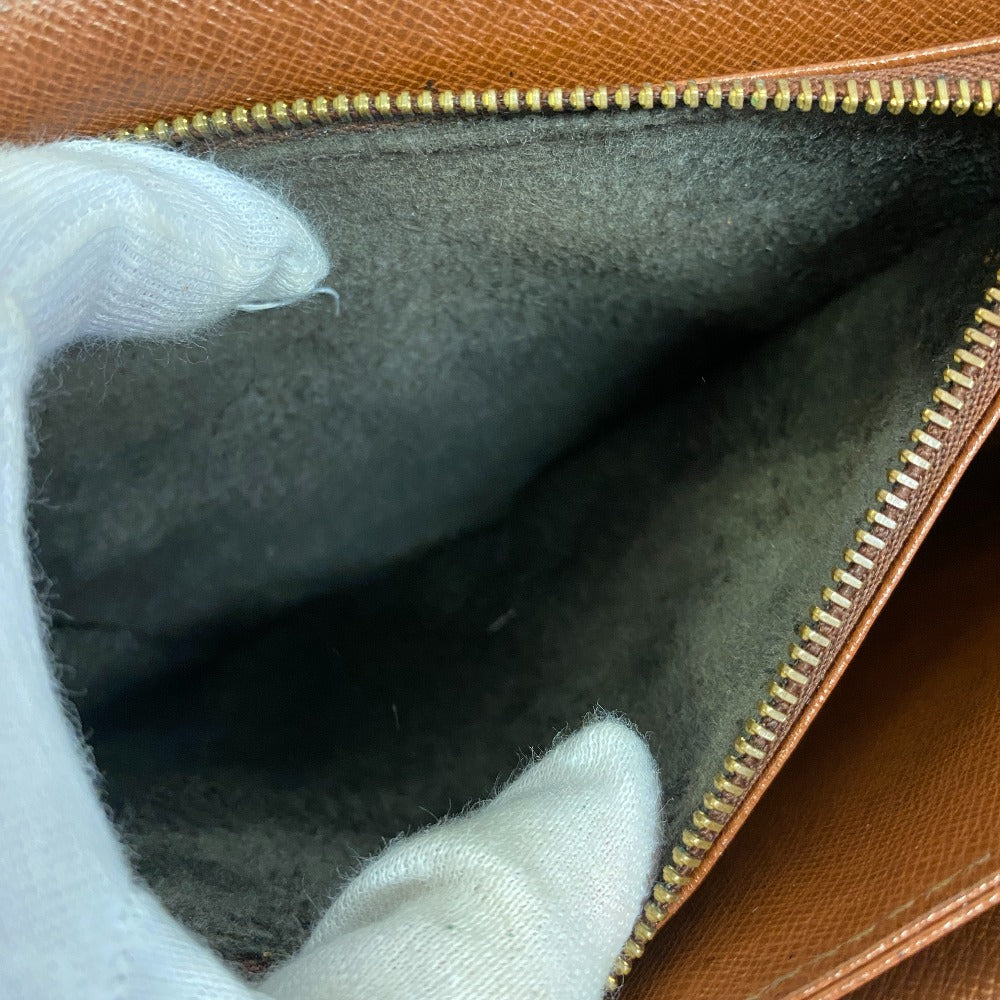 Louis Vuitton Shoulder Bag M51372 Leather Brown Monogram Raspail Women