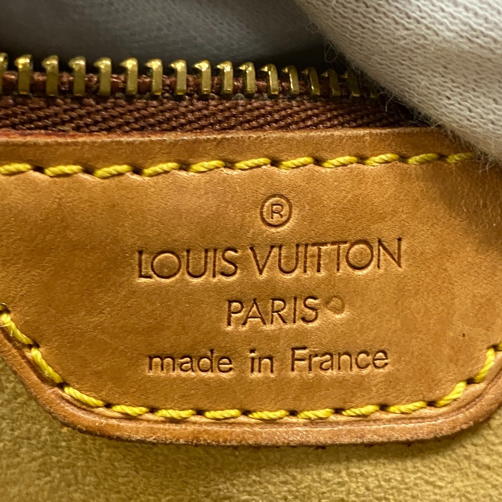 Louis Vuitton Shoulder Bag M51145 Leather Brown Monogram Loopinggm