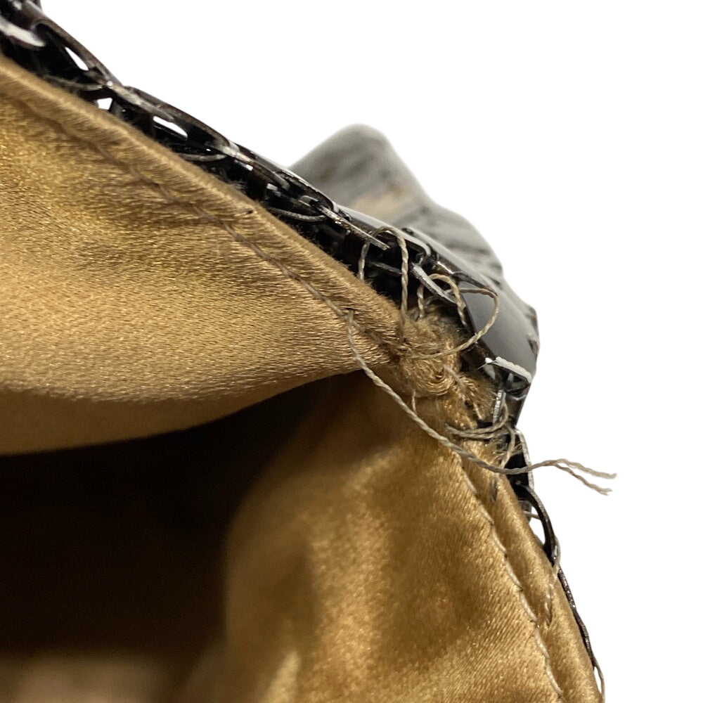 Bottegaveneta Handbag Metal Brown Bijoux Intrecciato Women