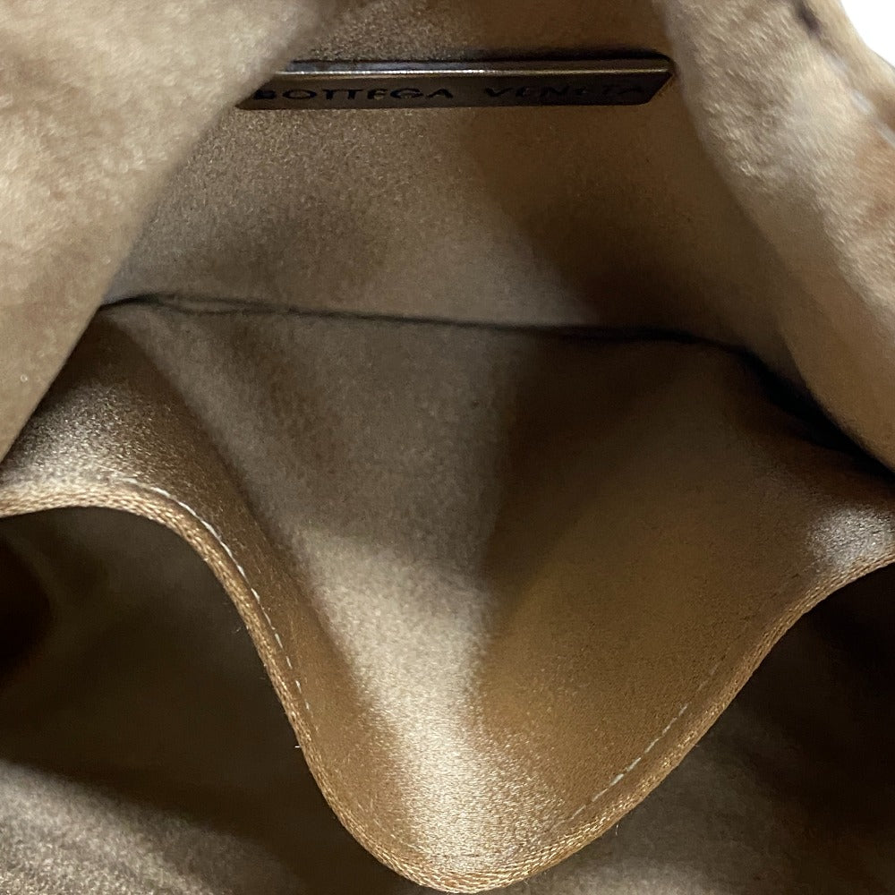 Bottegaveneta Handbag Metal Brown Bijoux Intrecciato Women