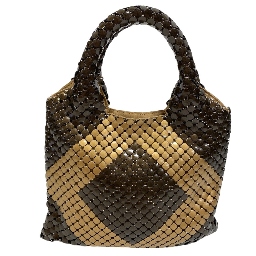 Bottegaveneta Handbag Metal Brown Bijoux Intrecciato Women